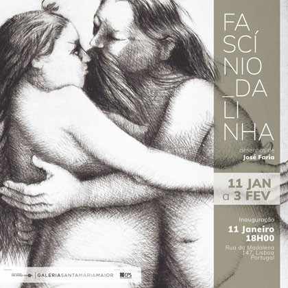 Exposição "Fascínio da Linha" de José Faria