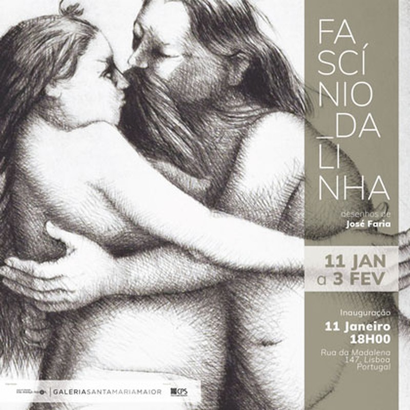 Exposición "Fascínio da Linha" de José Fari