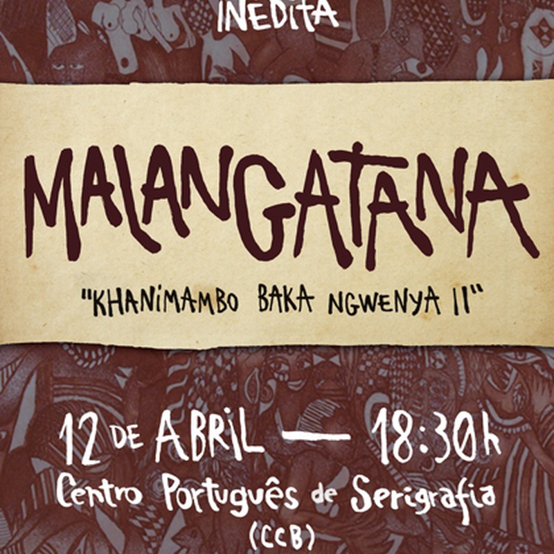 Lançamento de gravura inédita de Malangatana