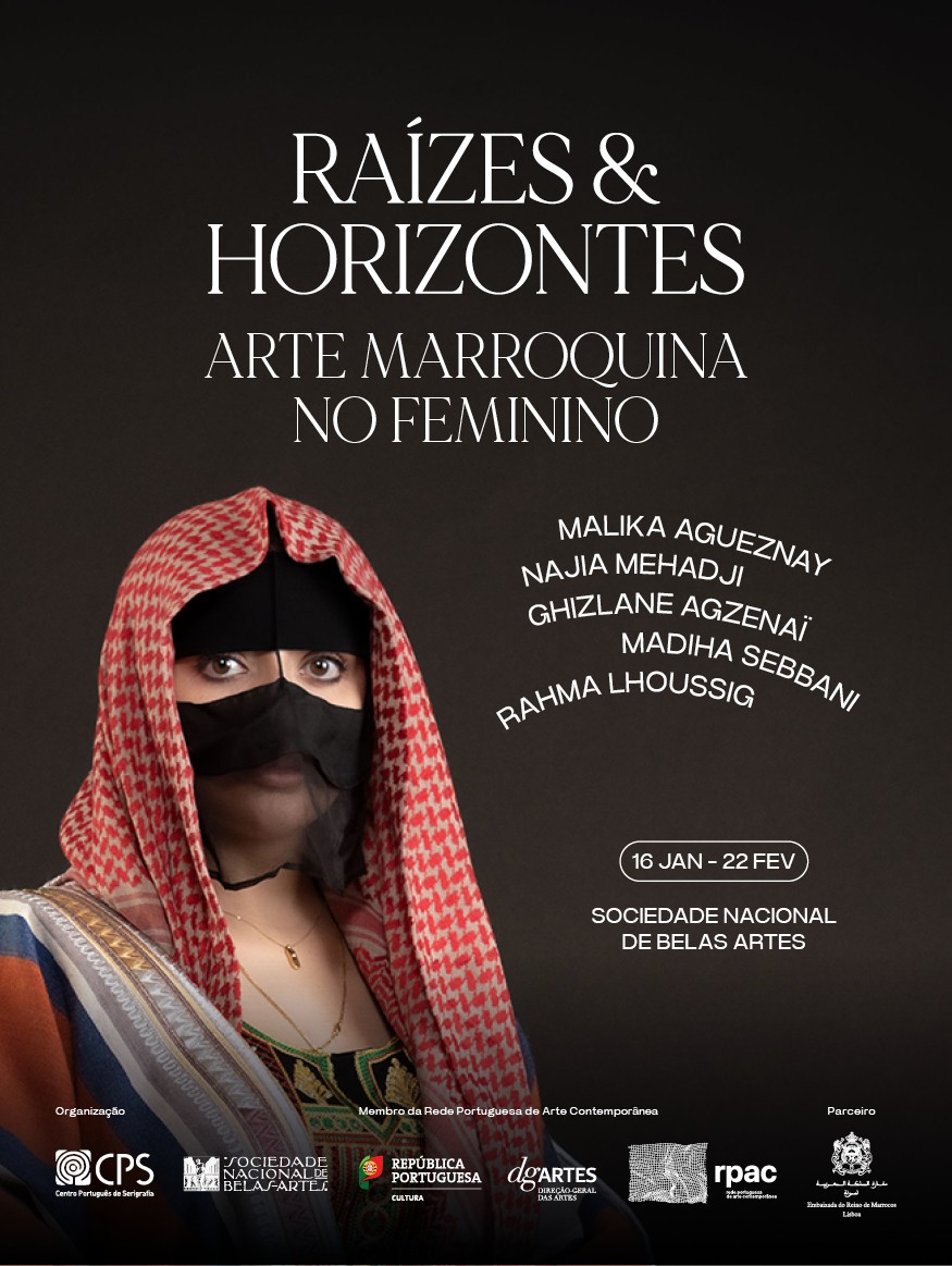 “Raízes e Horizontes: Arte Marroquina no Feminino” na Sociedade Nacional de Belas Artes