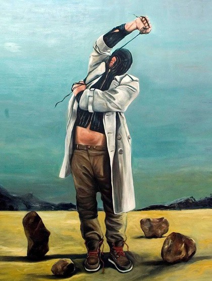 Gabriel Garcia exhibits in Paris