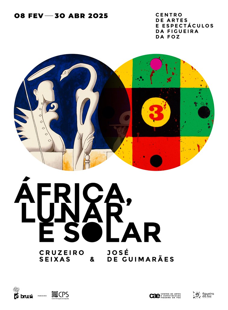 "Lunar and Solar Africa" ​​brings together two masters of Portuguese art, Cruzeiro Seixas and José de Guimarães