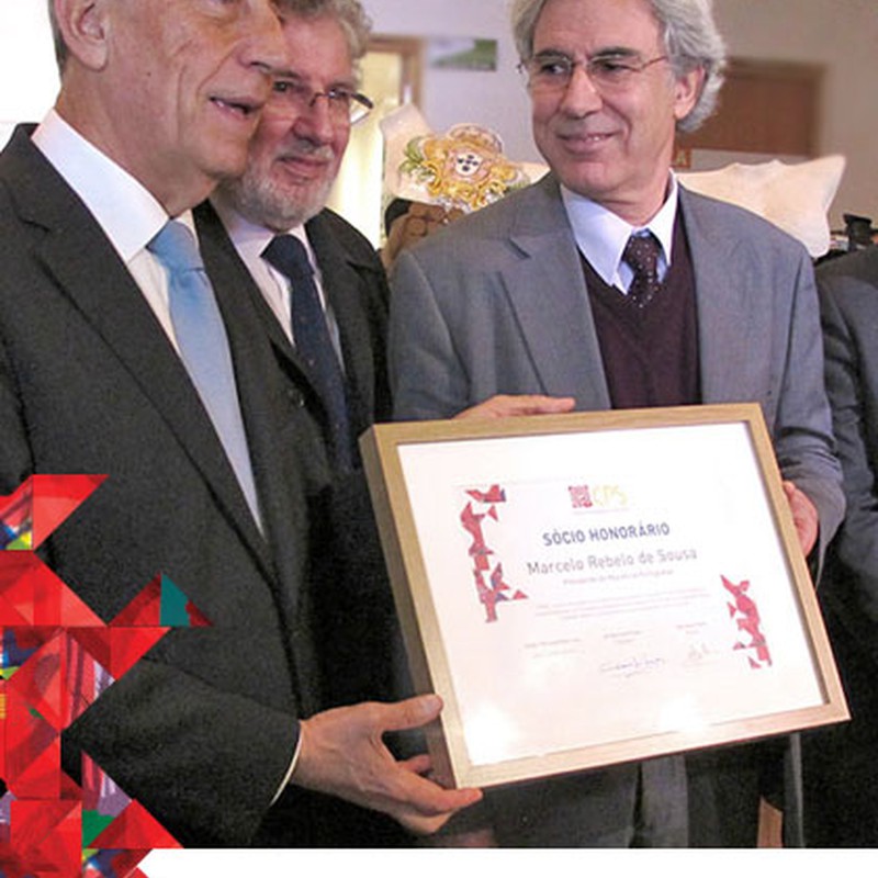 Marcelo Rebelo de Sousa es el primer Miembro Honorario del CPS