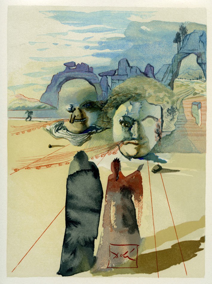 100 Gravuras de Dalí para "A Divina Comédia" de Dante - Edição Portuguesa