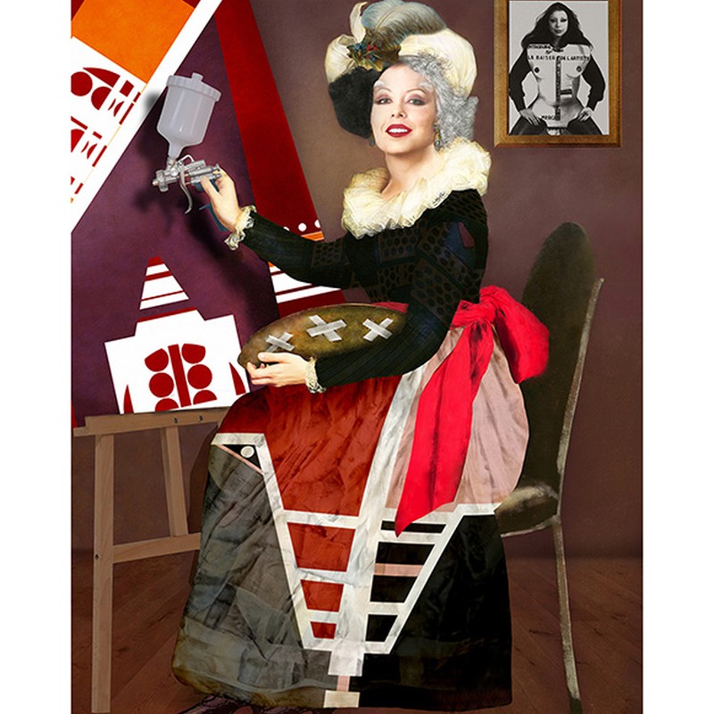 Élisabeth Vigée-Le Brun (Série Femmage)