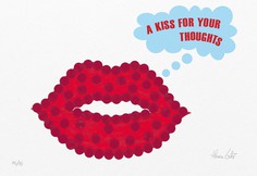 A kiss for your thoughts