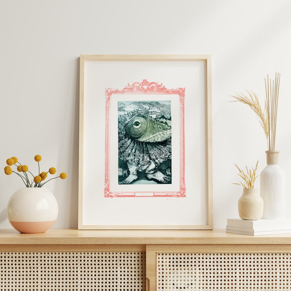 Le carrousel des animaux – caméléon