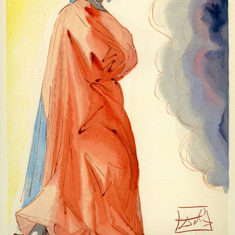 «Ascensione di Dante - Ascenção de Dante  » A Divina Comédia de Dante (Paraíso, Canto I)