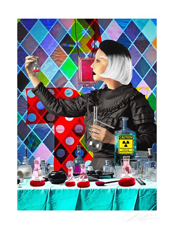 Marie Curie (Série Femmage)