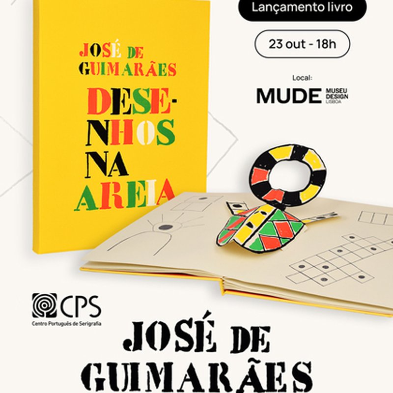CPS lança novo livro de artista de José de Guimarães