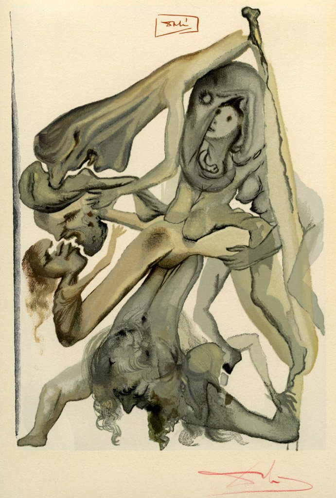 «Gli eretici  - Os hereges» A Divina Comédia de Dante (Inferno, Canto XI)