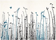 Bosque com pássaro OP.2 (Díptico)