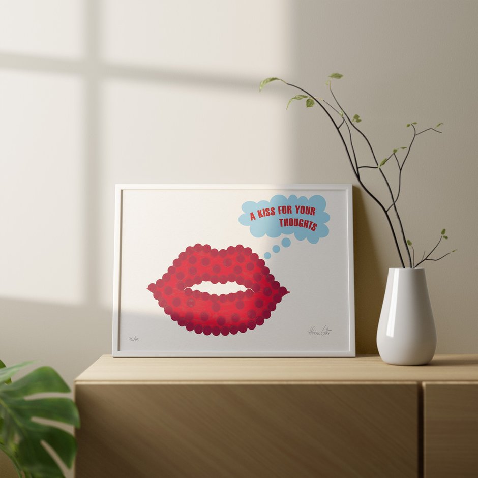 A kiss for your thoughts