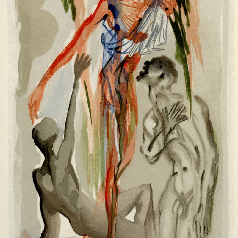 «Il paradiso terrestre - O paraíso terrestre » A Divina Comédia de Dante (Purgatório, Canto XXXI)