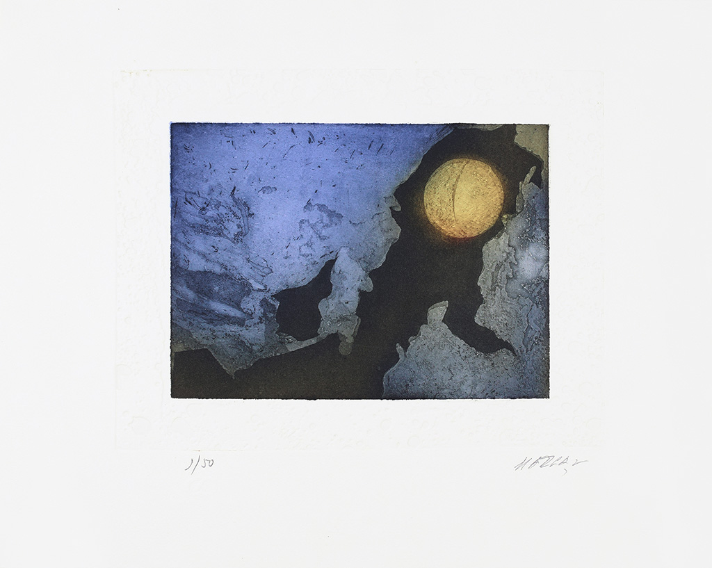 Amanhecer, Gravura de Mestre Mar&ccedil;al